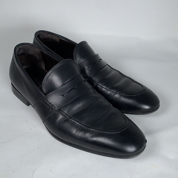 Salvatore Ferragamo Black Mens Loafers - Picture 1 of 7
